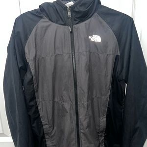 NORTHFACE reversible jacket windbreaker and fleece